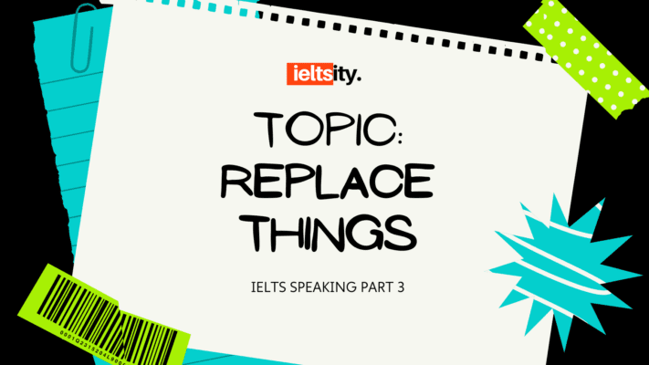 TOPIC REPLACE THINGS