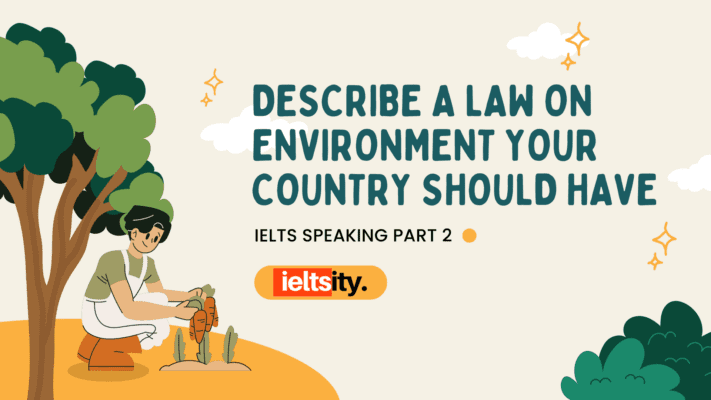 Describe a law on environment your country should have