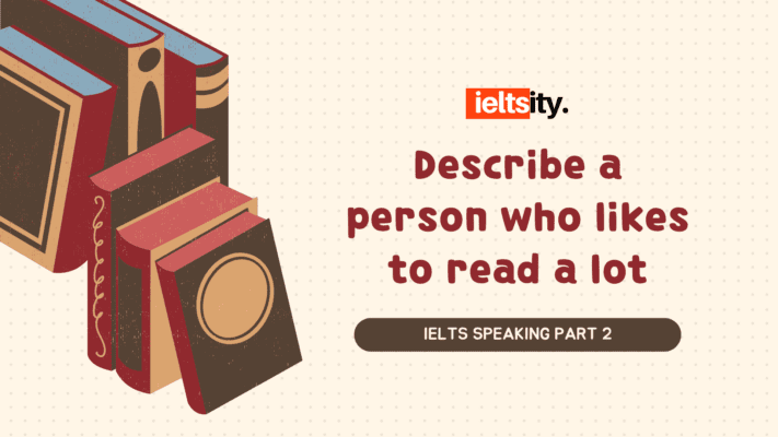Describe a person who likes to read a lot