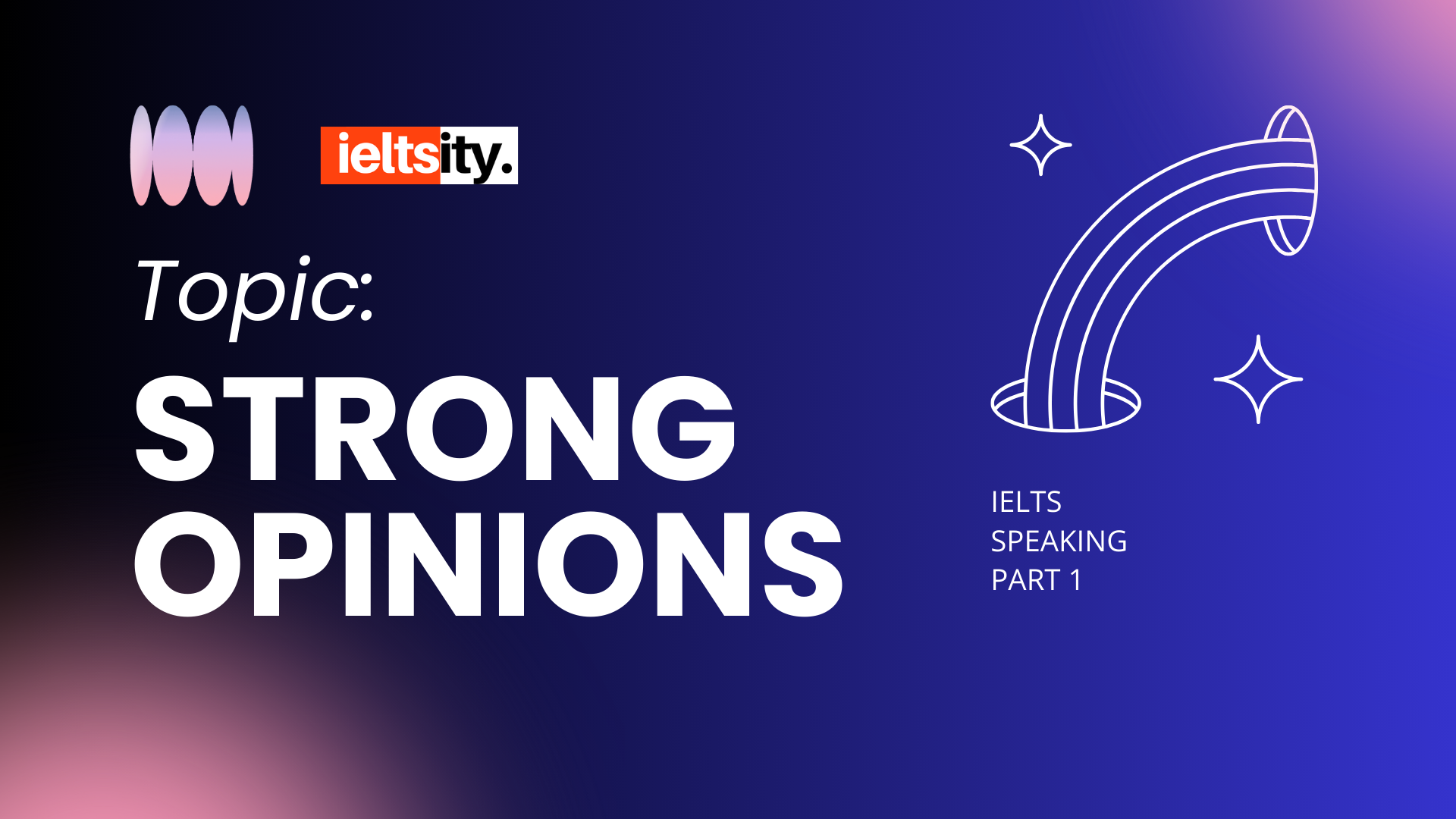 Topic: Strong opinions
